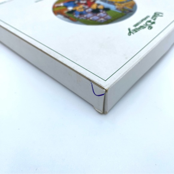 Vintage Schmid Four Seasons Of Love Let It Snow Mickey & Minnie Collector Plate - Picture 9 of 10